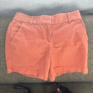 LOFT Women's Burnt Orange Riviera Shorts with 3 1/2 Inch Inseam Size 2